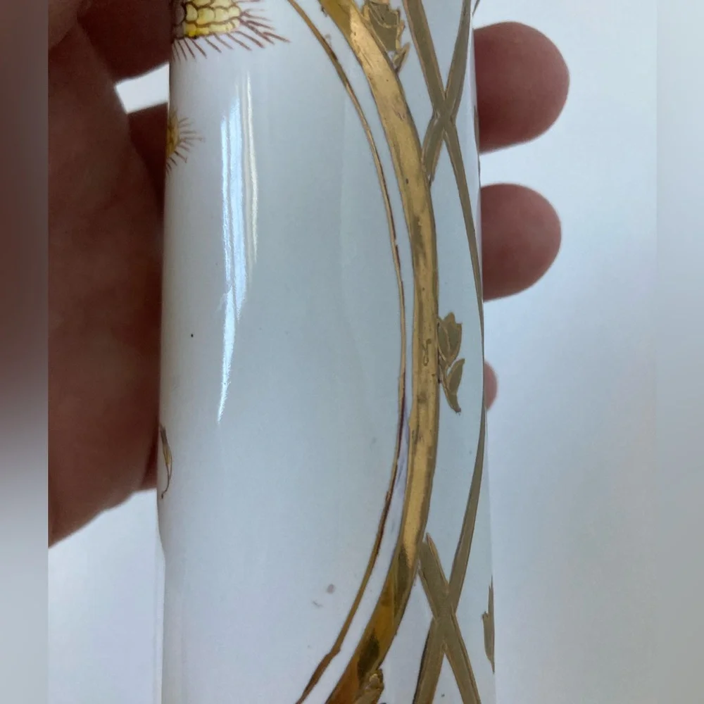 Accessory Accents Candleholder Handpainted